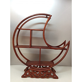 Mua Kệ gỗ trang trí ( gỗ gõ đỏ) - ngang 42  sâu 11  cao 48cm