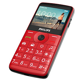 Philips (PHILIPS) E209J candy bar button China Unicom mobile phone elderly function machine coffee black