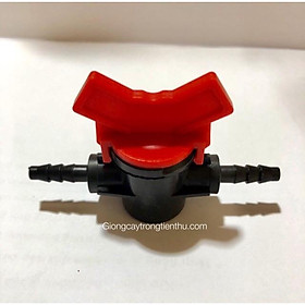 Mua VAN KHOÁ 2 ĐẦU GÂN NỐI ỐNG PE 4/7mm