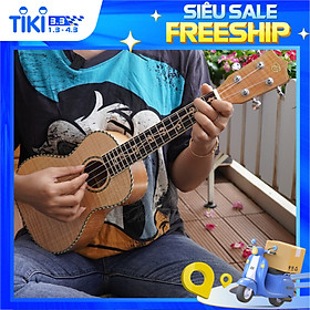 Mua Đàn Ukulele Concert Chard U-24H  Mặt Đàn Gỗ Cây Thích  Họa Tiết Tỉ Mỉ - Hàng Chính Hãng