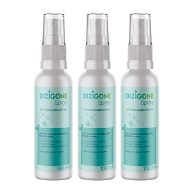 COMBO 3 Xịt kháng khuẩn Dizigone Spray - Lành vết thương - không xót