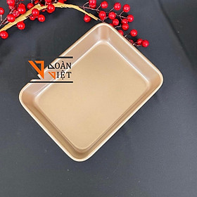 Mua Khuôn CHỮ NHẬT  KHAY làm BÁNH BÔNG LAN  GATO  RAU CÂU 3D  KHAY NƯỚNG BÁNH CÁCH THUỶ- THÉP CARBON CAO CẤP chống dính