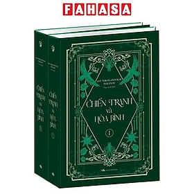 Sách - Bộ Sách Chiến Tranh Và Hòa Bình - Tập 1 + Tập 2 (Bộ 2 Tập) - Bìa Cứng
