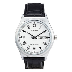 Đồng Hồ Nam Dây Da Casio MTP-V006L-7BUDF (38mm) - Đen