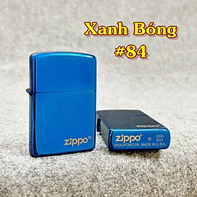 Hột Quẹt Bật Lửa Xanh bóng có mộc đáy  - xài xăng