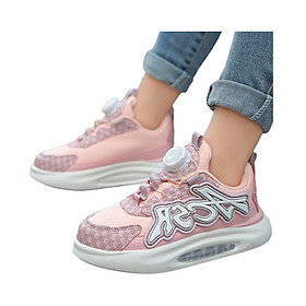 Giày thể thao cho bé, kiểu dáng hiện đại, có nút tăng giảm tiện dụng, đế chống mòn, chống trơn trượt – GTE9074