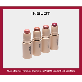 Má Hồng Kem Đa Năng Dạng Thỏi Thuần Chay Căng Bóng Rạng Rỡ Bền Màu Cream Stick Blush Inglot (6,2 g)