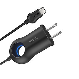 Mua Combo BỘ SẠC 3A HOCO C44 Type - C + Tặng Dây Quấn Cáp - Chính Hãng