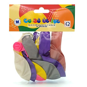 Bong Bóng Siêu Nhũ Đủ Màu 8 Cái