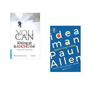 Hình ảnh Combo 2 cuốn sách: You Can - Không Gì Là Không Thể + Khởi nghiệp công nghệ - Người hùng ý tưởng