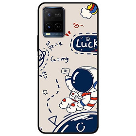 Ốp lưng dành cho Vivo Y21 - Vivo Y21s mẫu Phi Hành May Mắn