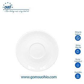 Mua Đĩa Kê 12cm Sứ Trắng OHIO