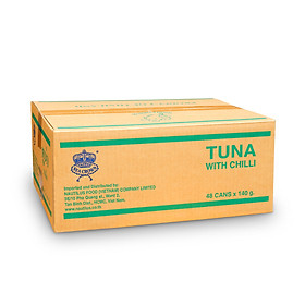 Sea Crown cá ngừ sốt ớt NK Thái Lan-Thùng 48 lon