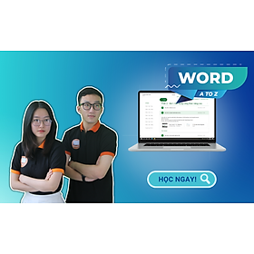 Khóa học Word chuyên sâu - Word AZ - tinhocmos
