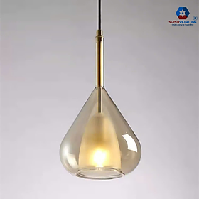 Mua Đèn thả thuỷ tinh trang trí trần ngủ bếp bàn ăn SuperVilighting phong cách châu âu bảo hành 24 tháng