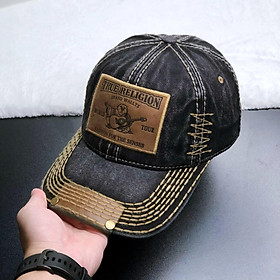 Nón kết, mũ lưỡi trai Ông Địa phối vải jeans form đẹp thời trang đường phố