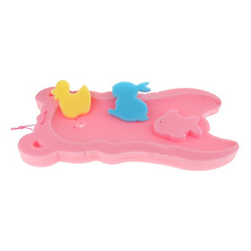 Baby Bath Sponge Support Pad Safety Aid Bathing Mat Non Slip