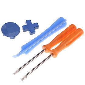 Controller Direction Button D-pad Key Blue + Screwdriver for   One Elite