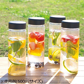 Bình nước nhựa Tritan Ecozen 500ml - Black Lid