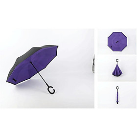 Mua Ô dù gấp ngược 2 lớp chống tia UV - Hàng Cao Cấp