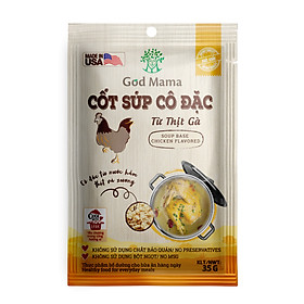 Cốt súp cô đặc - Từ Thịt Gà - Nấu nước dùng gà tiện lợi - Túi 35gr - Số 1 tại Mỹ - Tiêu chuẩn FDA - Tiện lợi cho bữa ăn gia đình - An toàn cho sức khỏe