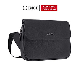 Túi Đeo Chéo Nam Túi Nam Hàng Hiệu GENCE TZ02 Chất Liệu Da Bò Cao Cấp Màu Đen