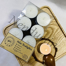 Mua Tealight 30 viên cao cấp cháy trong trên 4h không khói an toàn cho sức khỏe