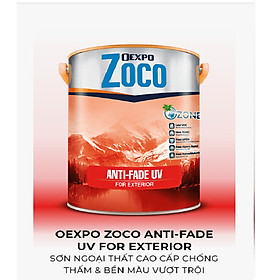 OEXPO ZOCO ANTI-FADE UV FOR EXTERIOR – SƠN NGOẠI THẤT CAO CẤP CHỐNG THẤM & BỀN MÀU VƯỢT TRỘI- OZ 86051