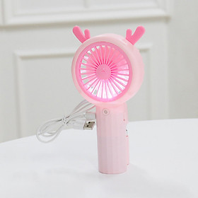 Quạt cầm tay mini sạc USB bỏ túi - Phun sương