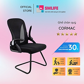 Ghế chân quỳ lưng trung bọc lưới SMLIFE Cormac