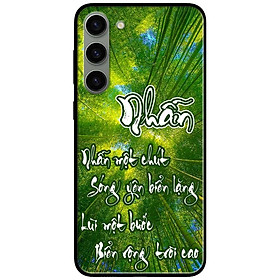 Ốp lưng cho Samsung S21 FE - S23 - S23 Plus - S23 Ultra - S24 - S24 Ultra - Nhẫn Một Chút - Hàng Chính Hãng