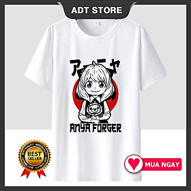 Áo thun Spy x Family: Anya Forger Unisex Manga Anime độc đẹp cực HOT giá rẻ