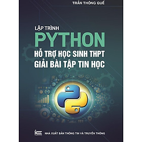 Lập trình Python hỗ trợ học sinh THPT giải bài tập tin học