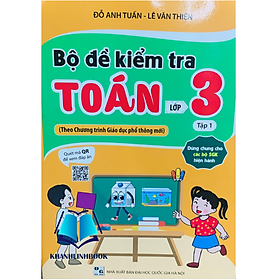 Bộ đề kiểm tra toán 3 - tập 1 ( dùng chung cho các bộ sgk hiện hành ) - Hồng Hà