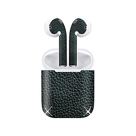Mua Miếng dán skin chống bẩn cho tai nghe AirPods in hình Vân Da - Da015 (bản không dây 1 và 2)