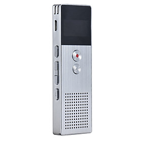 Máy Ghi Âm Kỹ Thuật Số Tích Hợp Máy Nghe Nhạc MP3 (8GB) - Bạc