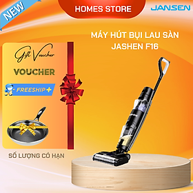 Mua Máy Hút Bụi Lau Sàn JASHEN F16 - Thương Hiệu Mỹ Khử Khuẩn Tia UV Công Nghệ Giặt Giẻ Lau Nhà Tự Động  Thời Gian Làm Việc 60 Phút  Công Suất 50W - Hàng Chính Hãng