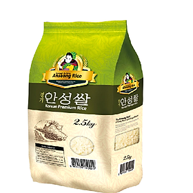 Gạo hàn quốc đặc sản anseong 2,5kg
