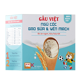 Ngũ Cốc Long giang - Gạo Sữa & Yến Mạch