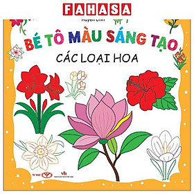 Sách - Bé Tô Màu Sáng Tạo - Các Loại Hoa
