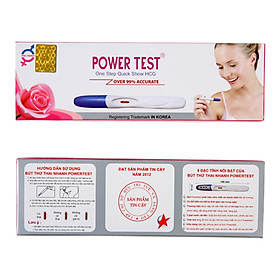 Hình ảnh Combo 2 Bút Thử Thai Nhanh Powertest - Che Tên Sản Phẩm