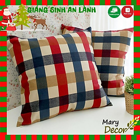 Mua Gối tựa sofa - họa tiết Caro Mỹ G-N10