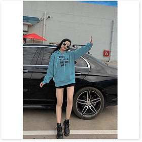 Áo hoodies nút ngoại