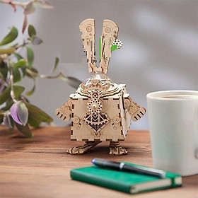 Hộp âm nhạc Steampunk Music Box- AM481 Bunny