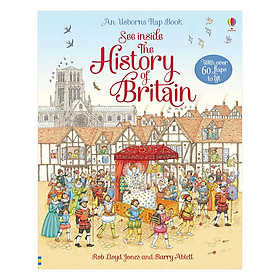 Ảnh bìa Sách tương tác tiếng Anh - Usborne See Inside History of Britain