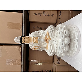 Tượng Phật Quan âm ngồi 30cm Composite
