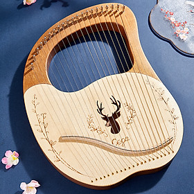 Mua ĐÀN HẠC LYRE HARP CEGA 21 DÂY MÀU GỖ CG05