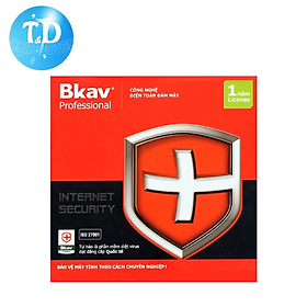 Phần Mềm diệt Virut BKAV Pro Internet Security 1PC 1 năm - Hàng chính hãng