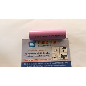 Mua PIN 18650 MÀU HỒNG ĐIỆN ÁP 3 7V