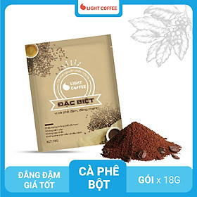 BÁO GIÁ Cà Phê Light Coffee | Shopee Lazada Sendo Tiki mới nhất 18 Cà phê Đặc biệt Light Coffee, túi giấy tiện lợi - Túi 18g
